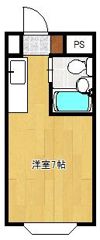 PLEAST北九大前の間取り画像