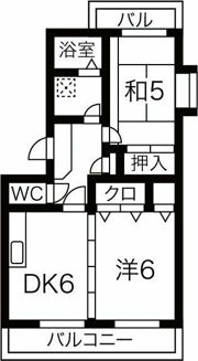 リヴェール保呂の間取り画像