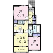 フレーズ有明 Aの間取り画像
