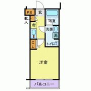 スカイコートパレス溝の口の間取り画像