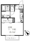 大成コーポの間取り画像