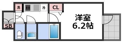 ファーストフィオーレ天王寺筆ヶ崎EYEの間取り画像