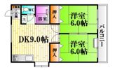 グリーンコーポ岡田の間取り画像