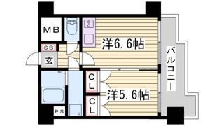 メゾンフローラの間取り画像