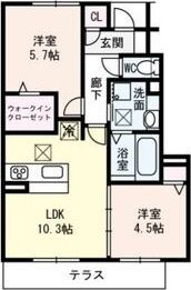 ガーデンライラックの間取り画像