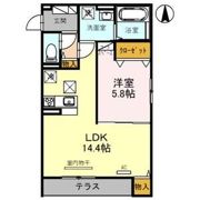 GARANCE新森の間取り画像
