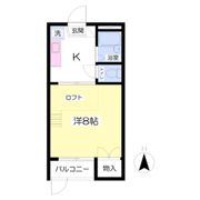 メゾン高平の間取り画像