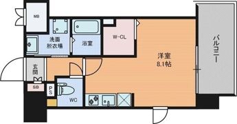 パルティール吹上アネックスの間取り画像