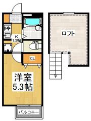 メープルMH7の間取り画像