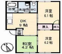 ファミール川原の間取り画像