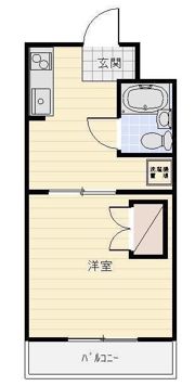 マンションアリアの間取り画像
