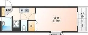 X-OVER21覚王山の間取り画像