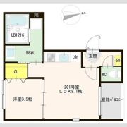 COURT 月白の間取り画像