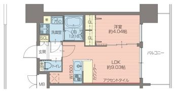プレジオ関目の間取り画像