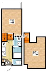 メゾンドリズリの間取り画像
