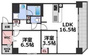 ベルンガーデン上本町の間取り画像