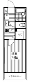 ゼフィール経堂の間取り画像