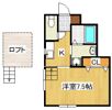 トレゾア中曽根東A棟の間取り画像