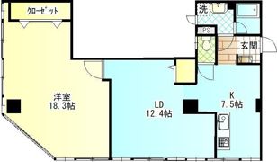 コンフォート浜町の間取り画像