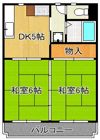 シャトレ安部山の間取り画像