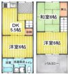 末広町テラスハウスの間取り画像