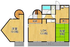 Moon中原東 B棟の間取り画像