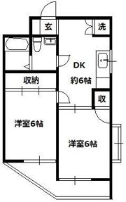 ジュネエトワールみずほ台の間取り画像