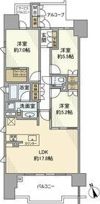 アネシア原タワーザ・テラスの間取り画像
