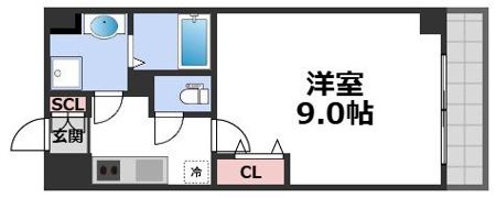 グランシエール都島の間取り画像