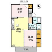 ガーデンハウス A棟の間取り画像