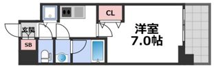 ソルテラスOSAKA EAST GATEの間取り画像