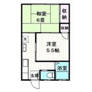 ハイツ下原の間取り画像