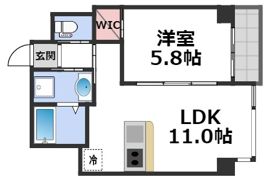 エイチ・ツーオー今里東の間取り画像