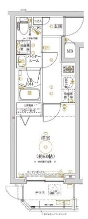 LUMEED横濱山手の間取り画像