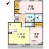 シャン・ヴィラージュの間取り画像