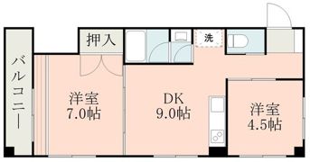 ルアナ国府の間取り画像