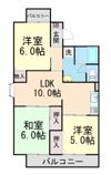 ハイツエテルナビューの間取り画像