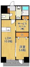 プレジデンス ざ京の間取り画像