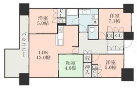 グランドオーク唐人町通りの間取り画像