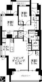 グランドメゾン本山春里町の間取り画像