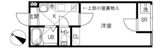 NXTSTG asahiの間取り画像