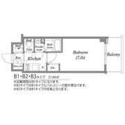エスリード大阪クレストコートの間取り画像