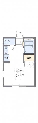 レオパレスシャルムの間取り画像