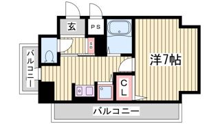 リーガル神戸元町の間取り画像