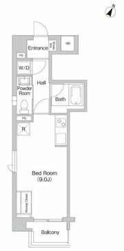 プライムアーバン三軒茶屋の間取り画像