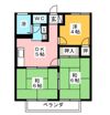 アムール秋山Aの間取り画像