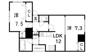 サンビルダー板宿の間取り画像