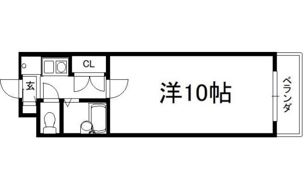ピラーズ御所西の間取り画像