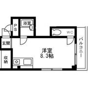 新大阪ハイツの間取り画像