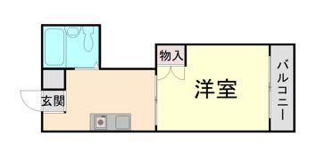 プレアール夕日丘の間取り画像